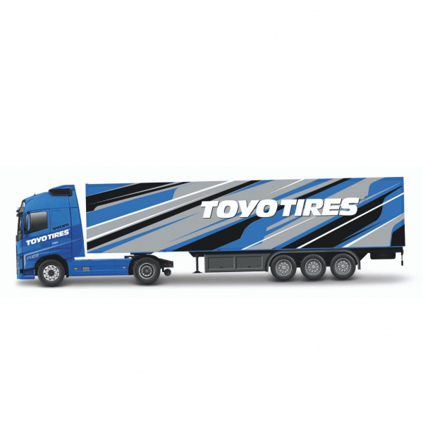 1:43 Volvo FH16 Truck with trailer Toyo Tires - 1:43 Street Fire 