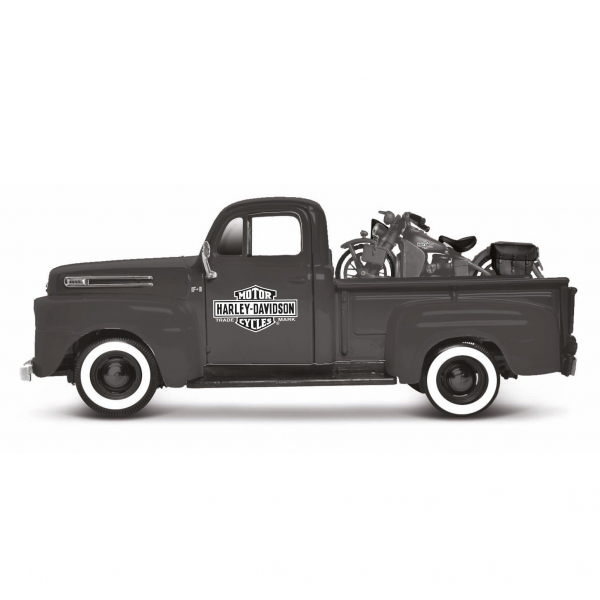 1:24 Ford F-1 Pickup ´48 + WLA Flathead ´42 - 1:64/24 Harley-Davidson model  cars - Maisto model cars - Modelling u0026 Technology - Brands u0026 Products -  www.bauer-spielwaren.de